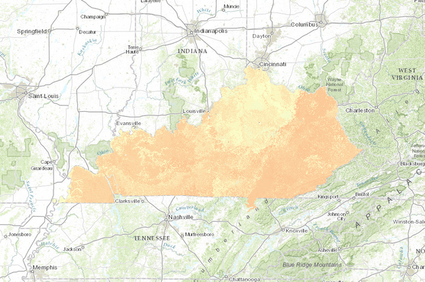 Ssurgo Soil Ph For Kentucky Usa Data Basin Ssurgo Soil Ph For Kentucky Usa Data Basin