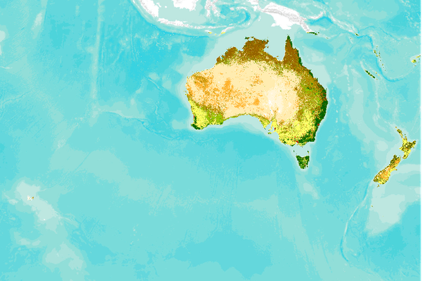 Land Cover Australia And New Zealand Globcover 2009 Data Basin