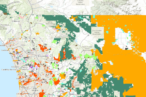 Sandall Sagd Map.pdf SANDAG's Conserved Lands Layers | Data Basin