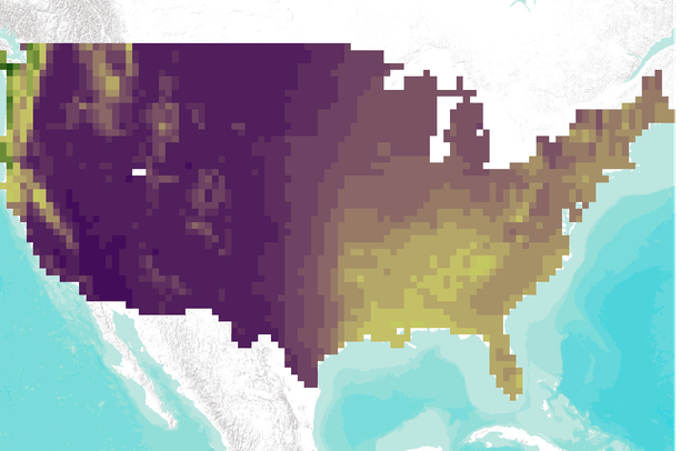 Climate data for the conterminous USA (VEMAP)