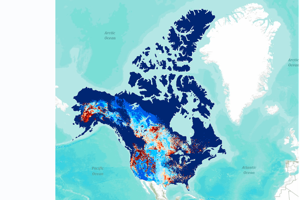 MC1 Simulation Results North America 8km spatial grain
