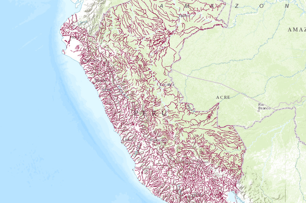 Peru Rivers Data Basin