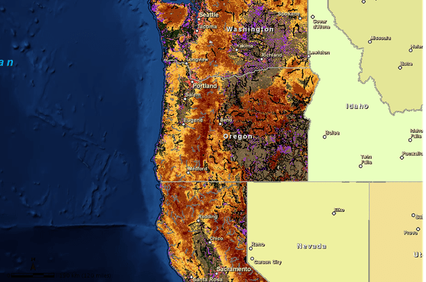 Pacific Northwest MAPS Network - Hermit Warbler | Data Basin