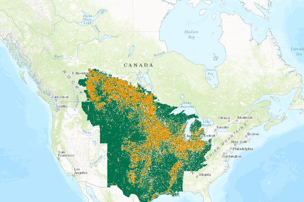 The Great Plains Plowprint Data Basin The Great Plains Map