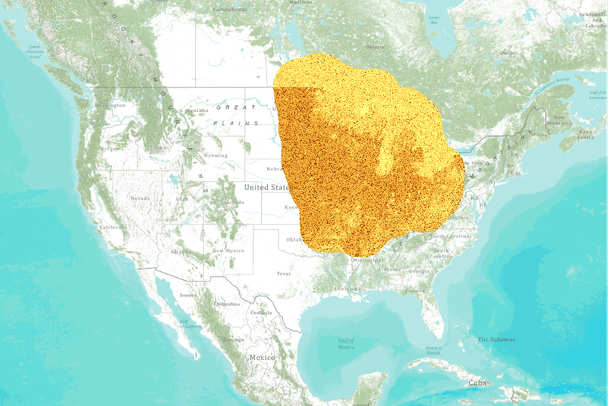 Serdp Map SERDP - WOOD Thrush Productivity Model | Data Basin