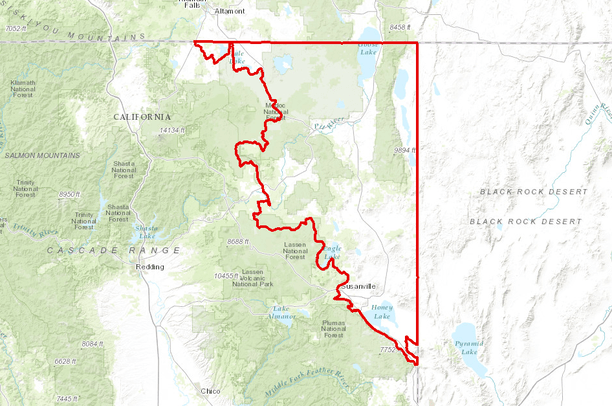 Modoc Plateau Planning Area | Data Basin