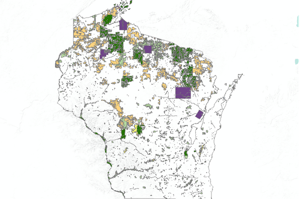 Protected Areas - Wisconsin, May 2010 | Data Basin