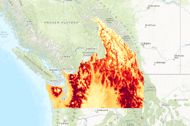 Spring (March-May) Evapotranspiration | Data Basin