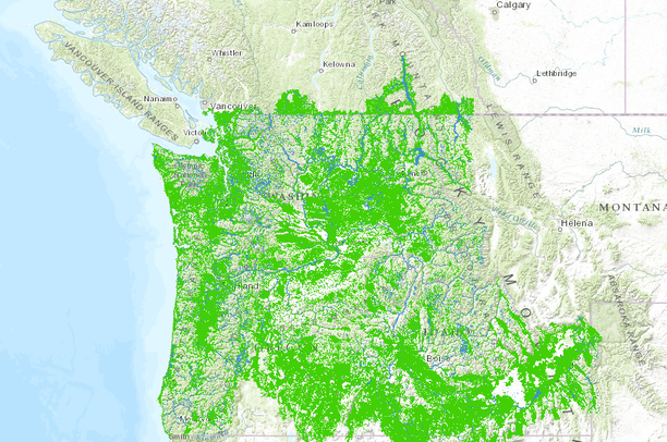 Pot Riparia Map Names Riparian Mapping Project - Base Riparian Areas | Data Basin