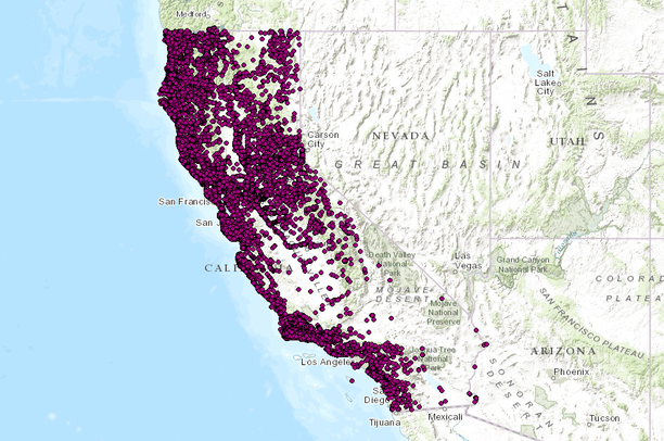 California Fish Passage Assessment Database (May 2014) | Data Basin