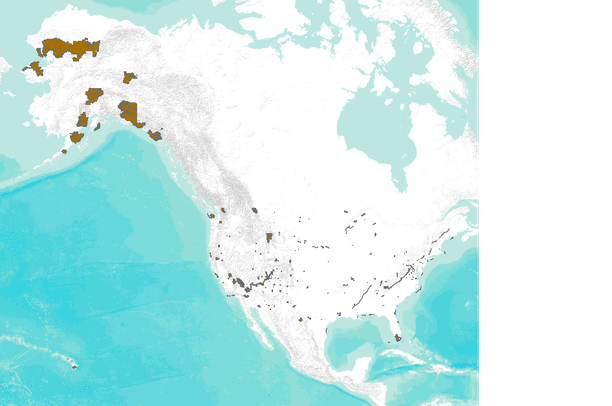 U.S. National Park Service Lands - May 2010 | Data Basin