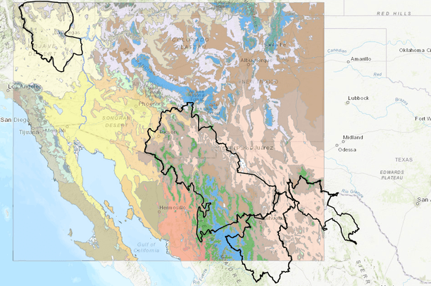 Biotic Communities LCD Pilot Areas Data
