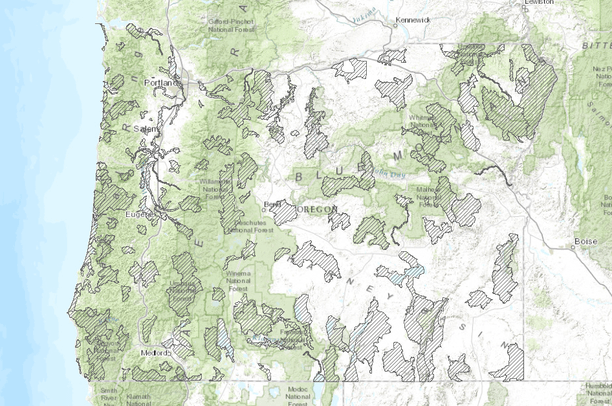 Oregon Biom Map Oregon Conservation Opportunity Areas | Data Basin