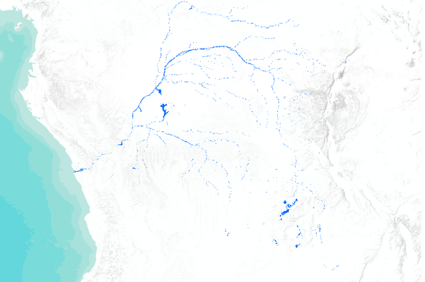 Hydrographie surfacique de Congo (surficial hydrogaphy of Congo) | Data ...