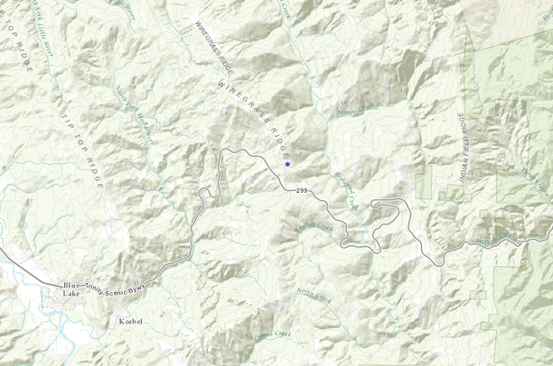 Wiregrass Range Map Wire Grass Ridge 2008 | Data Basin