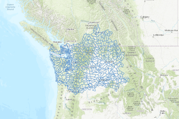 Washington 5th Level HUC Watersheds | Data Basin