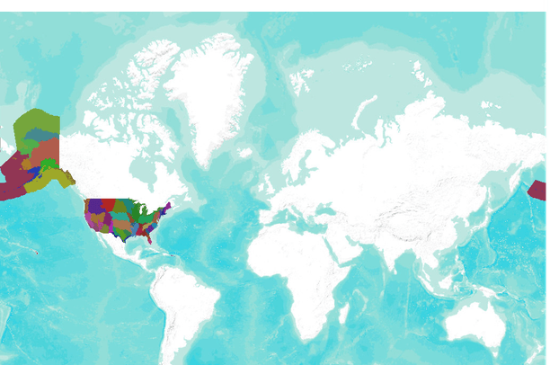 U.S. Fish and Wildlife Service Ecosystem regions | Data Basin