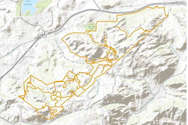 Trails at Crestridge, San Diego | Data Basin