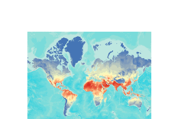Seasonal summer minimum temperatures (Celsius) under current conditions ...