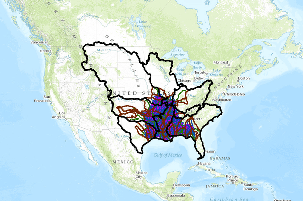 USA Watershed Boundary Dataset (HUC 2, 4, 6, 8, 10, 12) - GCPO LCC ...