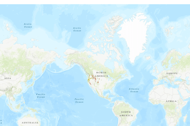 USFS National Insect and Disease Risk Map - Bark Beetles | Data Basin